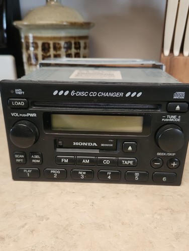 Honda nero dischi - 6, cd/am-fm