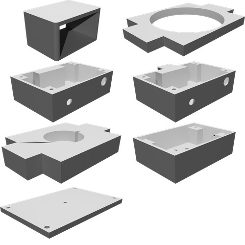 Custodia box per vibroplex - custodia,
