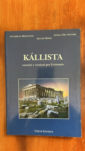 Kallista esercizi e versioni - -,