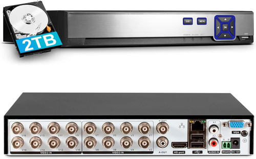 Dvr 265 16ch canali per - dvr, h.265+