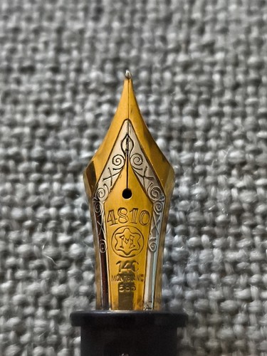 Montblanc 149 gold - nib, as