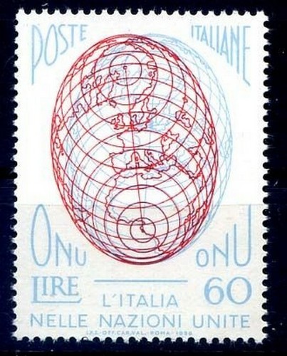 Onu 1956 60 lire - ,