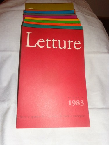 Letture annata 1983 completa - letture, completa-