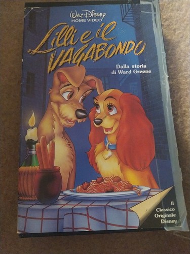 Lilli vagabondo vhs - lilli,