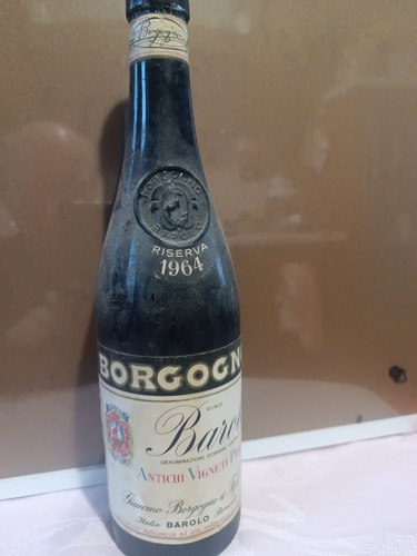 Bottiglia vino barolo - bottiglia,