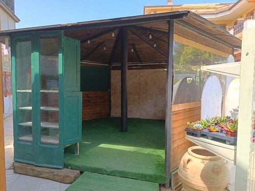 Gazebo legno ferro - gazebo, forma