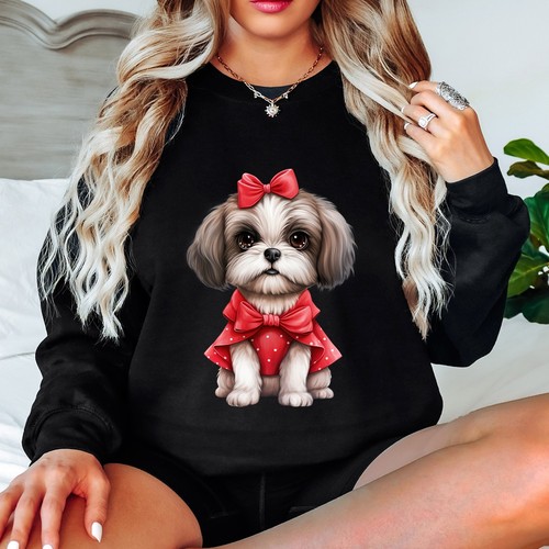 Shih tzu cucciolo - shih, rosso