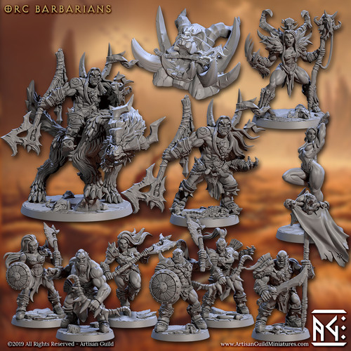 Artisan guild ork barbarians - -,
