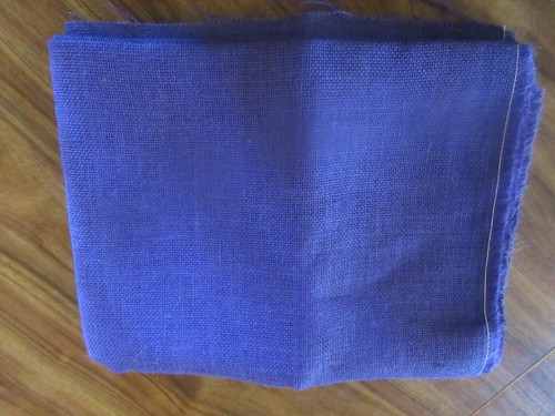 Tessuto tela juta viola - 48",