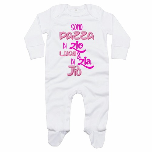 Tutina neonata personalizzata