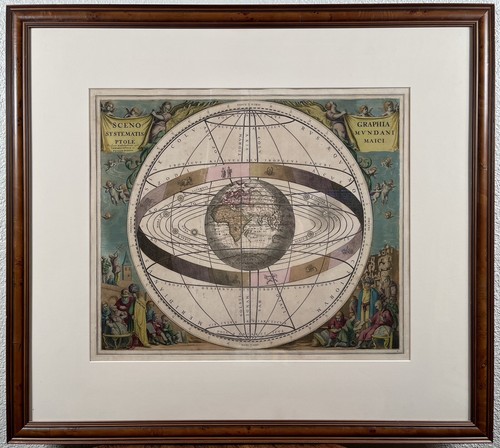 Antica mappa del - , mondo