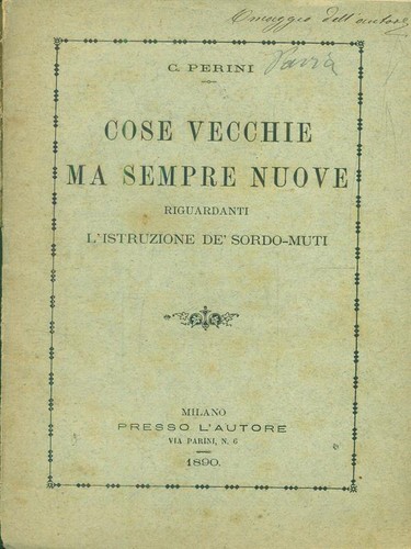 Cose vecchie sempre - cose,