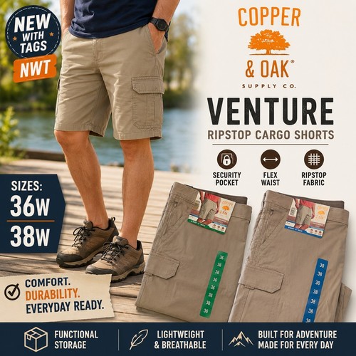 Pantaloncini cargo copper - copper, &