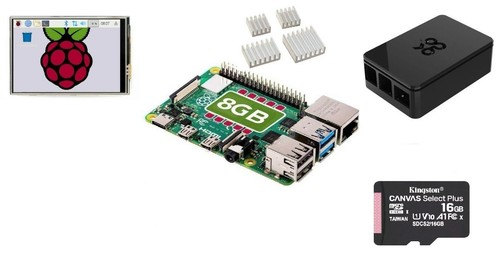 Bundle raspberry 8 gb - pi,