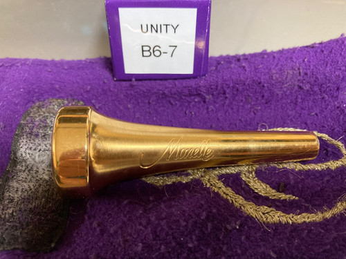 Trumpet mouthpiece monette - , "monette"