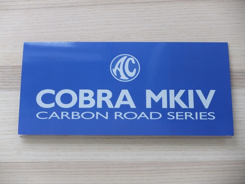 Cobra mkiv prospetto lucido - ac,