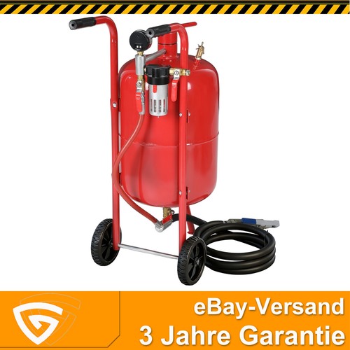 Sabbiatrice mobile 38l set con - mobile,