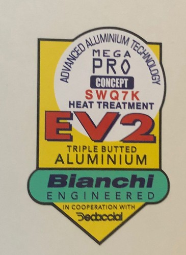 Adesivo telaio bianchi ev2 - adesivo,