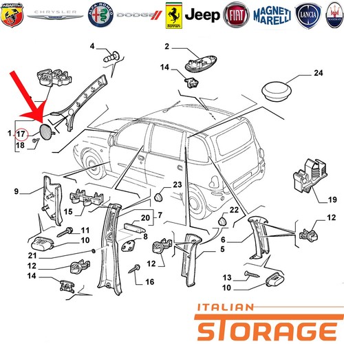 Fiat multipla supporto - multipla,