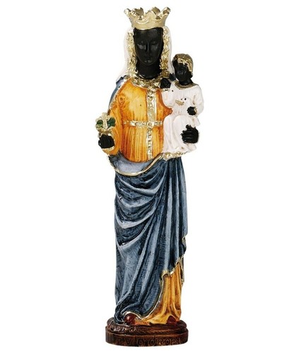 Statua della madonna oropa - della, di