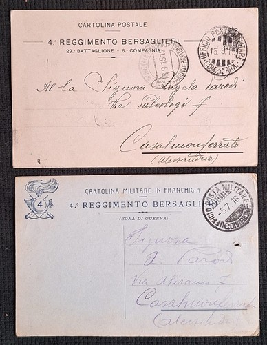 Militaria cartoline ww1 - cartoline,