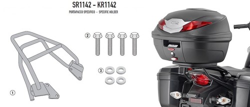 Sr1142 givi attacco posteriore - sr1142,