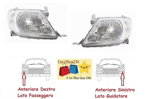 Set faro fanale proiettore - faro,