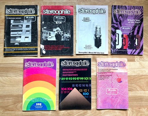 Stereophile magazine lot 7 - stereophile,