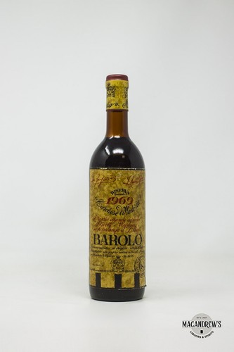 Barolo villadoria 1969 - barolo, riserva