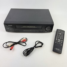 Sharp a410u head vhs vcr - sharp, 4-head