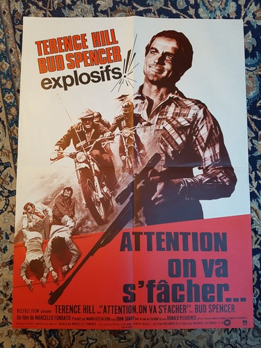 Affiche 1974 attention va - on,