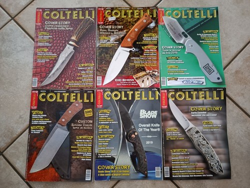 Lotto riviste coltelli anno - coltelli,