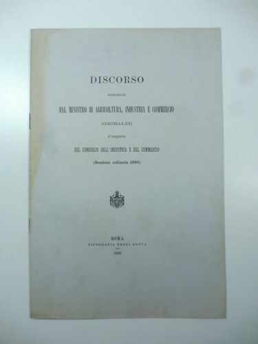 Bernardino grimaldi discorso - grimaldi,,