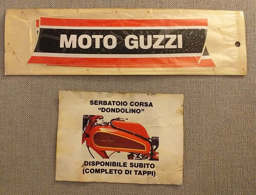 Moto guzzi coppia adesivi - guzzi,