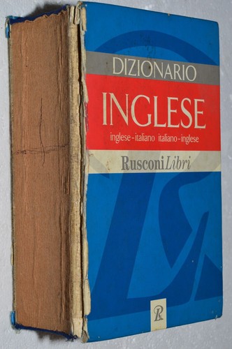 Dizionario inglese rusconi - dizionario,