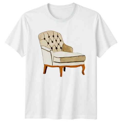 Shirt uomo vintage - t-shirt, poltrona