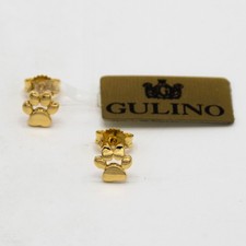 18kt yellow gold earrings - 18kt,