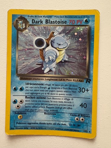 Dark blastoise holo - holo, 3)