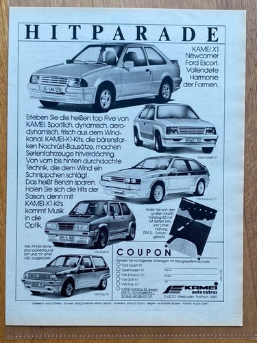 1983 kamei ford escort - kamei,