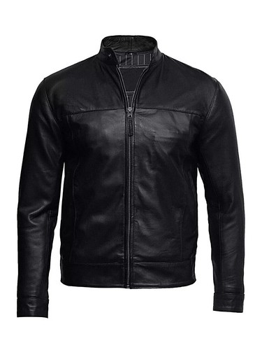 Giacca vera pelle nera da - giacca,