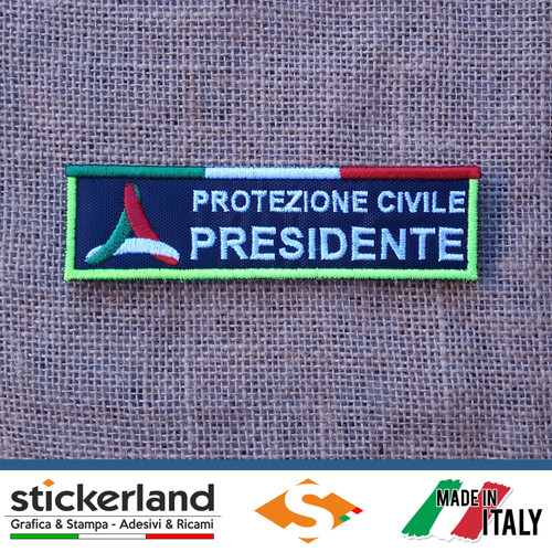 Toppa patch protezione civile - patch,