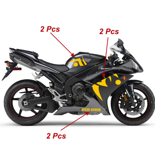 Kit adesivi yamaha - kit,