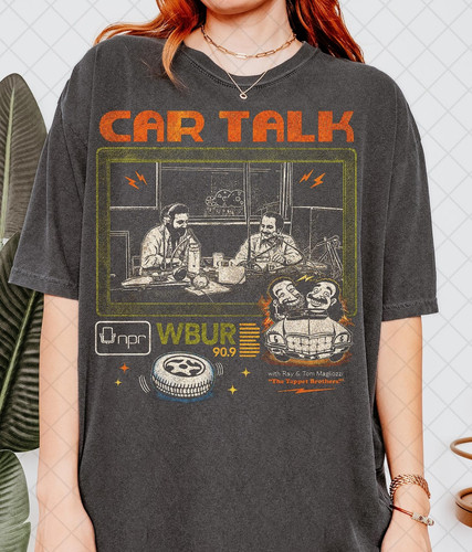 Maglietta vintage car talk ray - maglietta,
