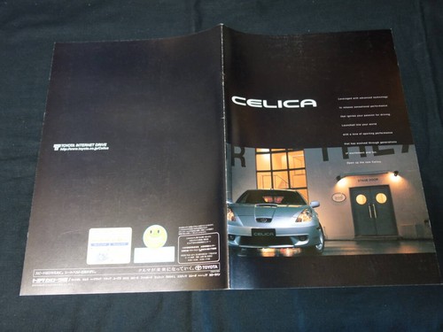 Toyota celica t23 brochure - celica,