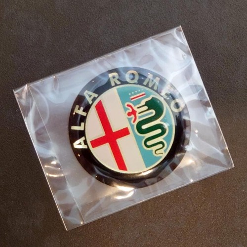 Alfa romeo emblem sticker - 3d,