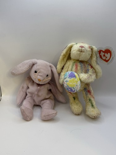 Easter bunny beanie baby - beanie,