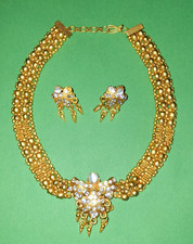Set girocollo orecchini - set,