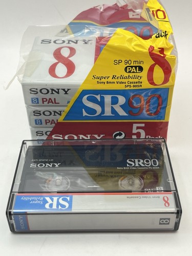 Videocassette sony 8mm - 4x,