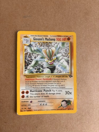 Carta pokemon giovanni - carta, -giovanni’s