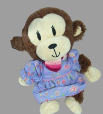Peluche scimmia bambina The